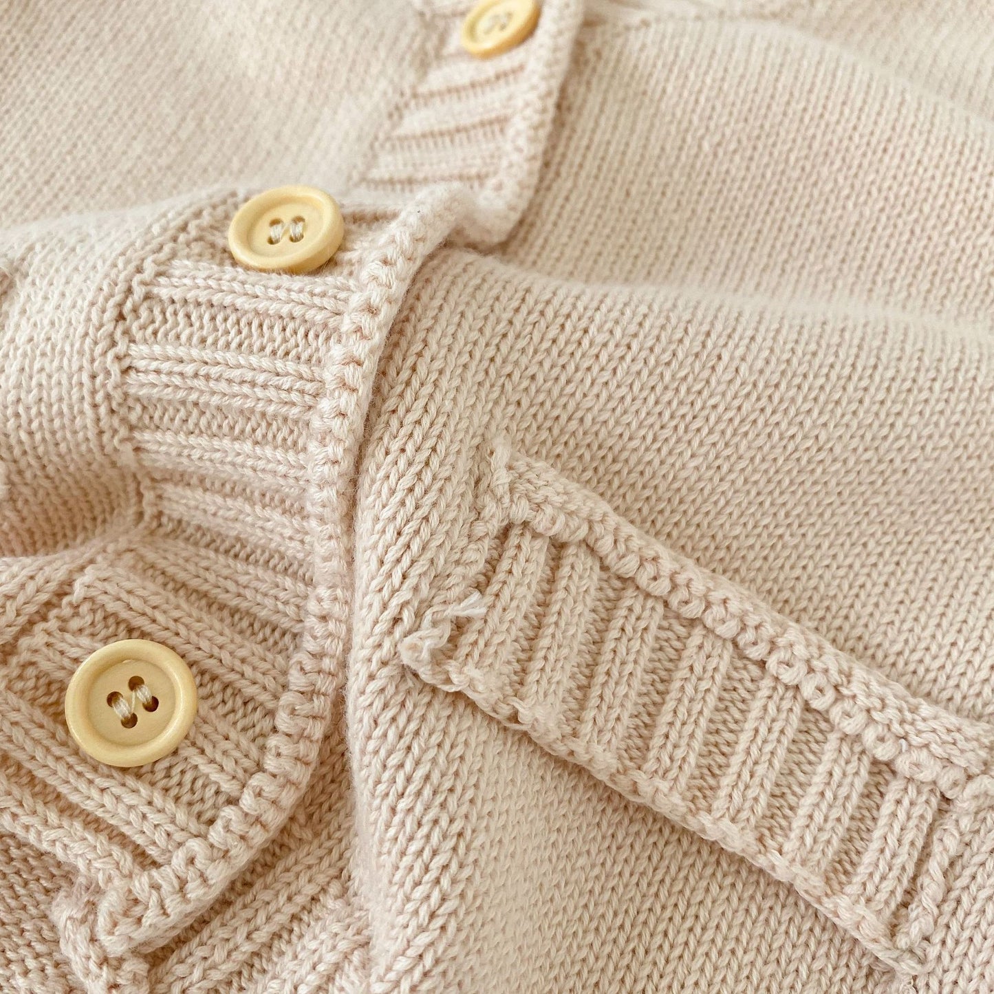 V-neck Cardigan Cotton Knit Sweater Vest Coat