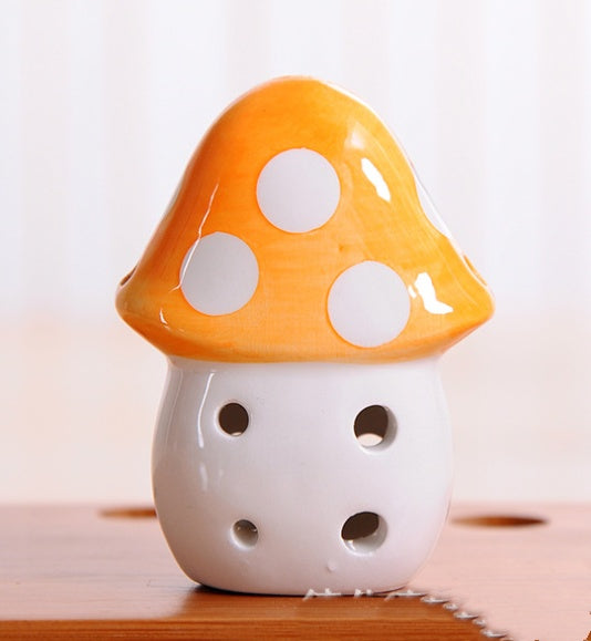 6-hole middle tone c-color little mushroom