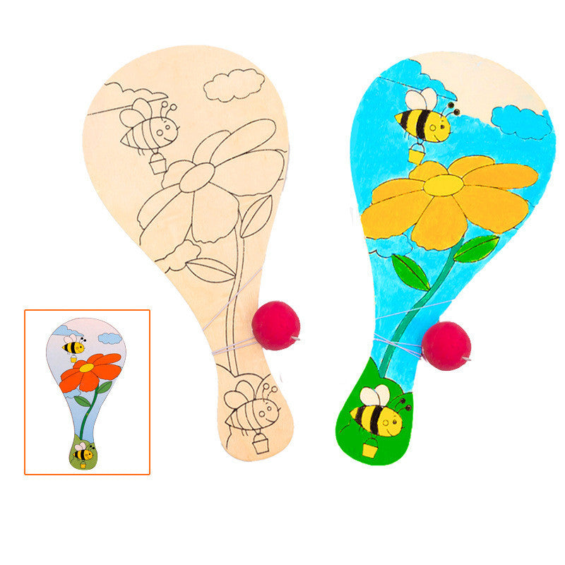 Children's Handmade Painting Creative Graffiti Ball Toy