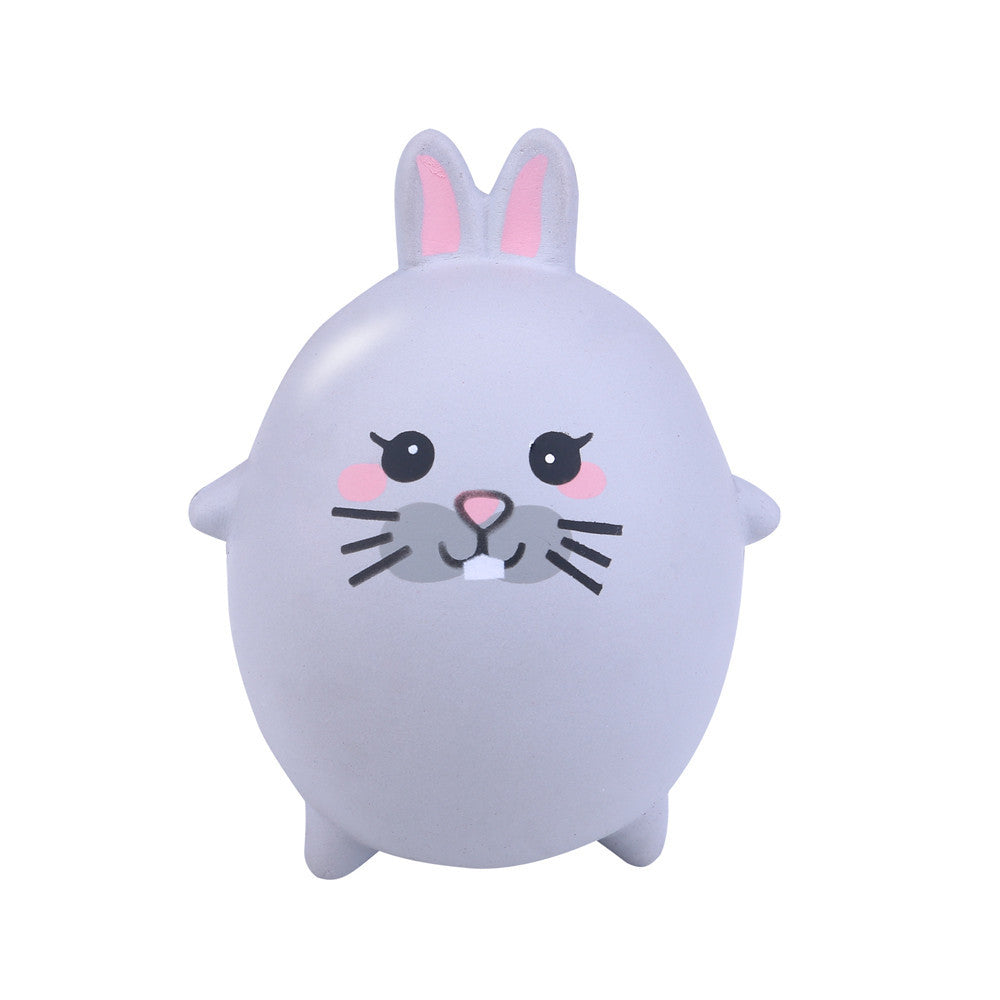 Soft and slow rebound decompression toy