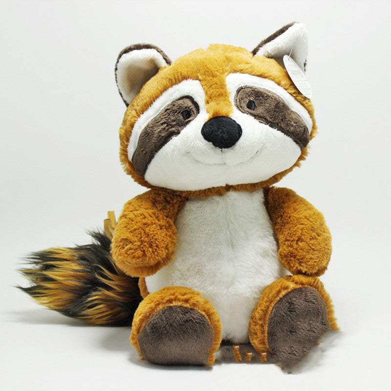 Big tail raccoon doll