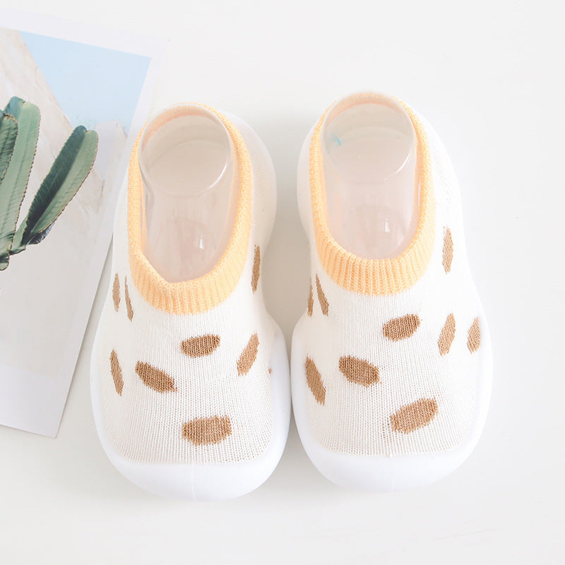 Baby Toddler Shoes Spring and Autumn Soft Bottom Non-Slip Anti-Heel