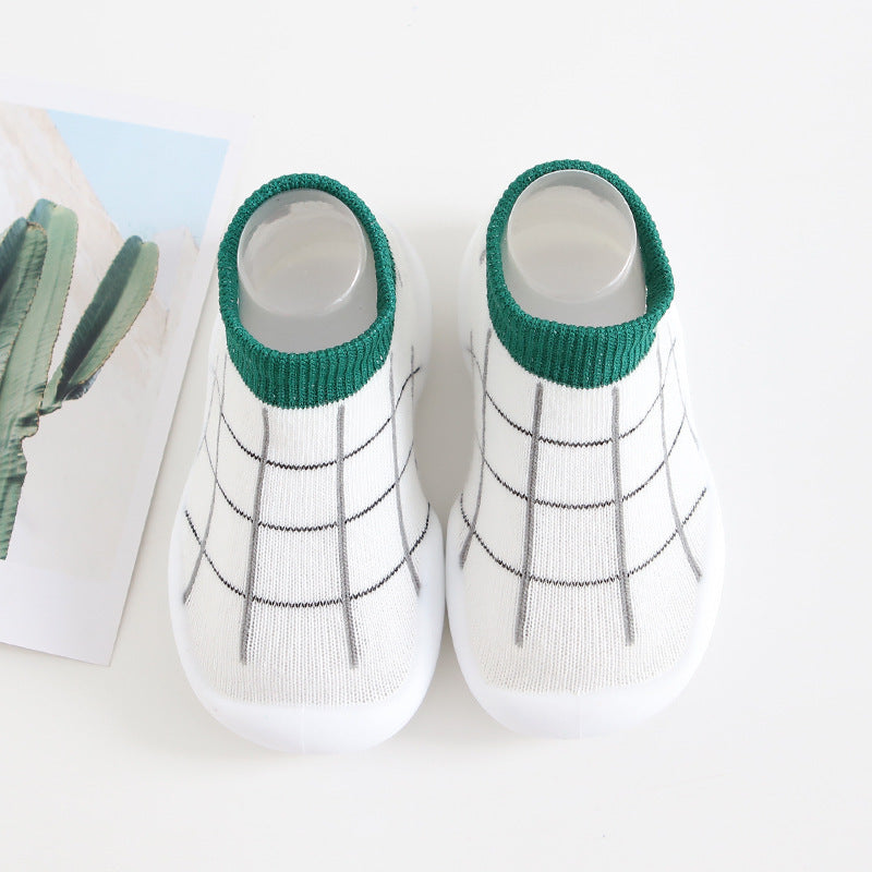 Baby Toddler Shoes Spring and Autumn Soft Bottom Non-Slip Anti-Heel