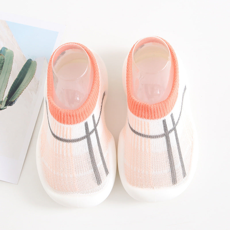 Baby Toddler Shoes Spring and Autumn Soft Bottom Non-Slip Anti-Heel