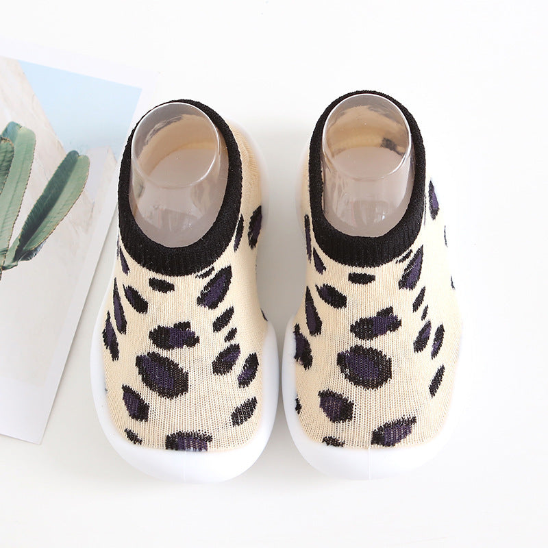 Baby Toddler Shoes Spring and Autumn Soft Bottom Non-Slip Anti-Heel