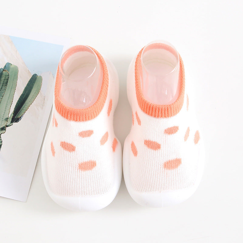 Baby Toddler Shoes Spring and Autumn Soft Bottom Non-Slip Anti-Heel
