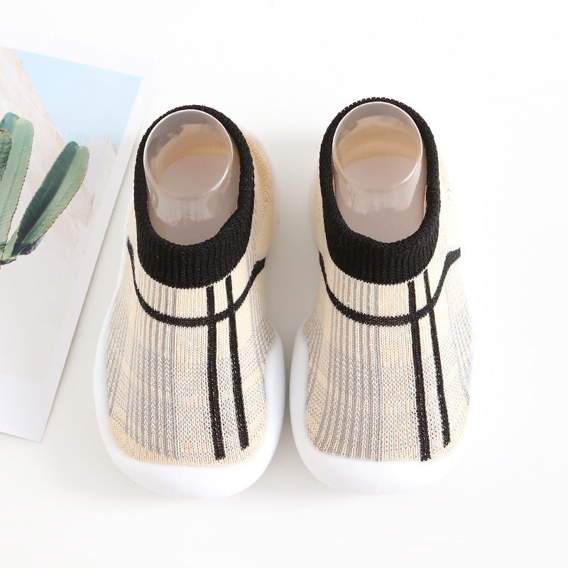 Baby Toddler Shoes Spring and Autumn Soft Bottom Non-Slip Anti-Heel