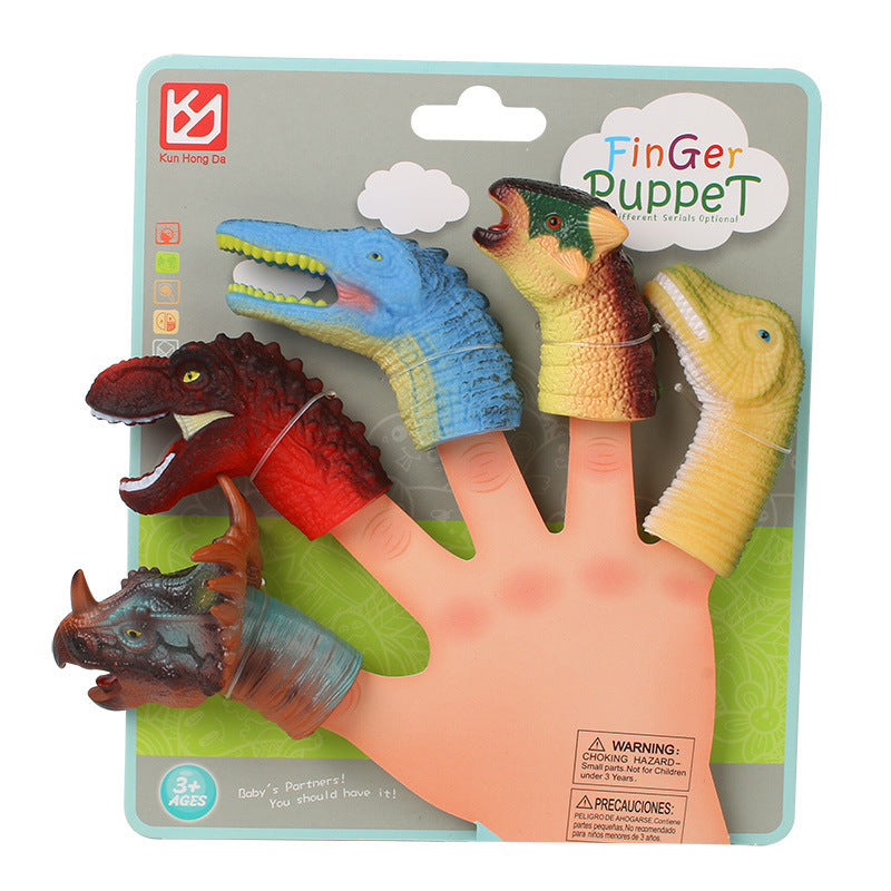 Children's Finger Dinosaur Doll Tyrannosaurus Model