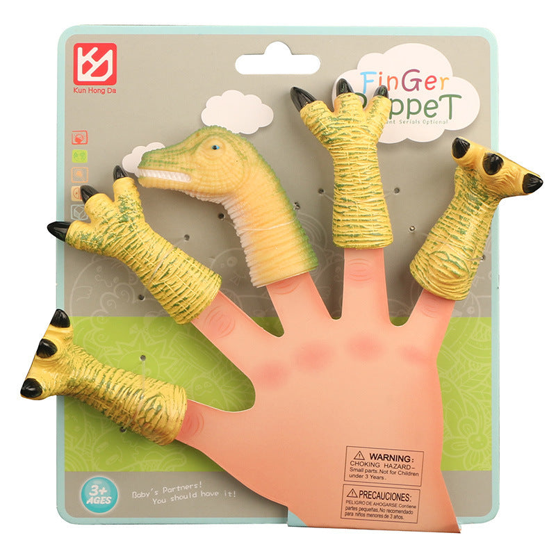 Children's Finger Dinosaur Doll Tyrannosaurus Model