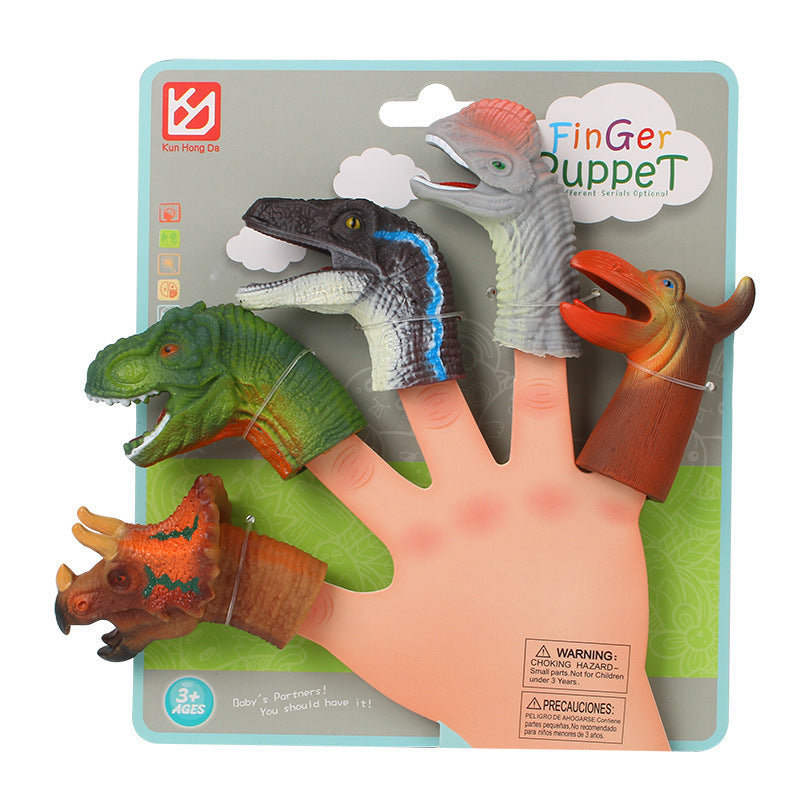 Children's Finger Dinosaur Doll Tyrannosaurus Model