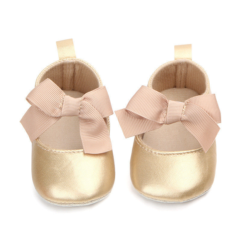 Cute Bow Princess Shoes Male Baby Toddler Shoes