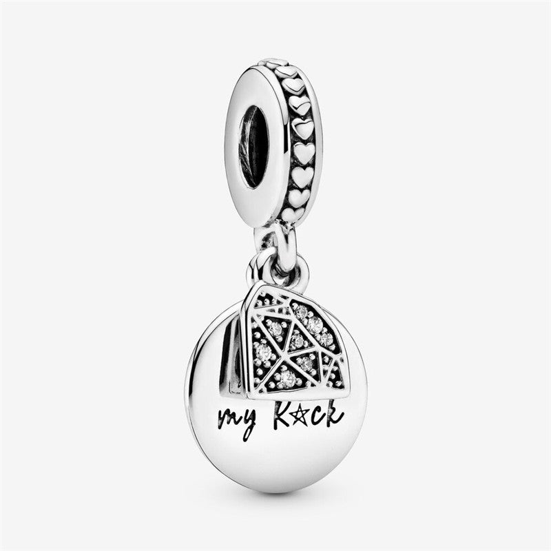 Sterling Silver Loose Beads Small Daisy Bracelet Beaded Charm