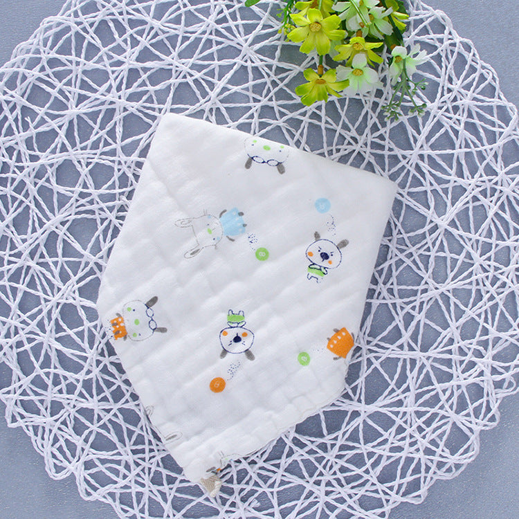 Baby triangle towel cartoon