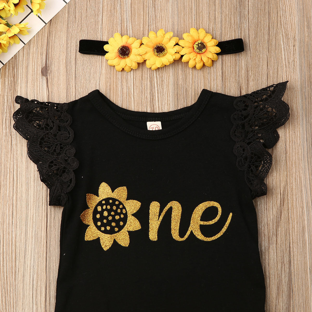 Baby Small Three-Piece Triangle Romper