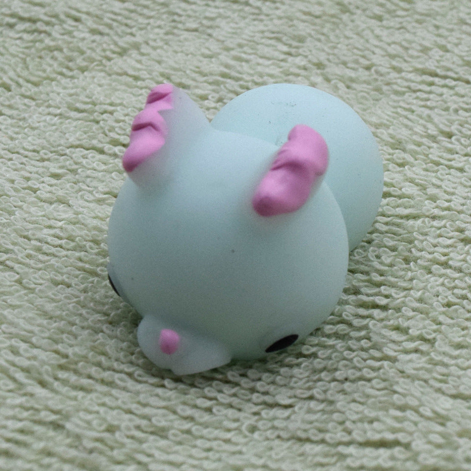 Squeeze Toy Mini Discoloration Soft And Cute Animal Soft And Viscous Decompression