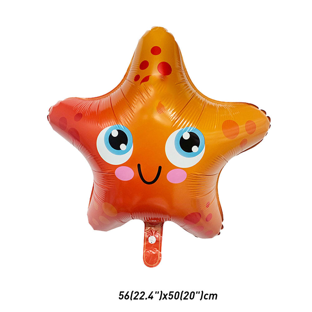 Underwater World Theme Balloon Set Octopus