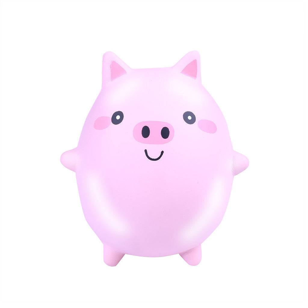 Soft and slow rebound decompression toy