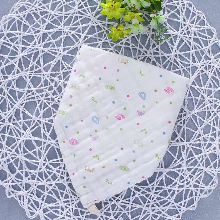 Baby triangle towel cartoon