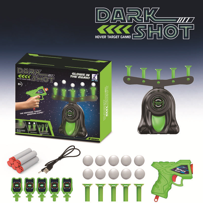 Suspended ball soft bullet gun shooting practice dart target
