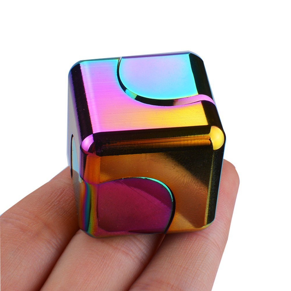 Fingertip gyro decompression toy