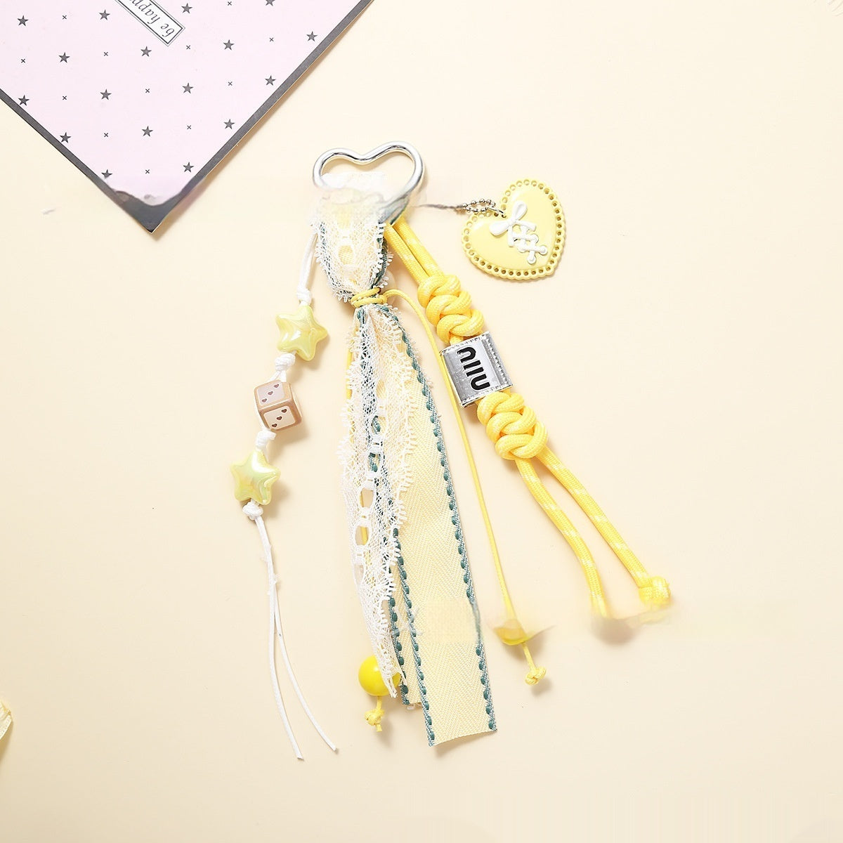 Leather Lemon Women's Bag Pendant Small Fresh Keychain Ornaments