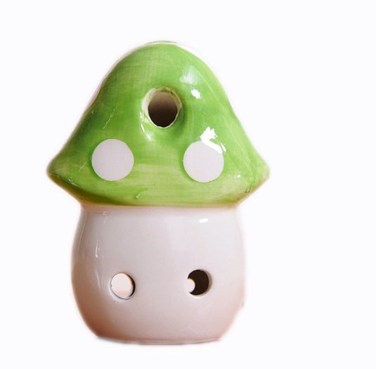 6-hole middle tone c-color little mushroom