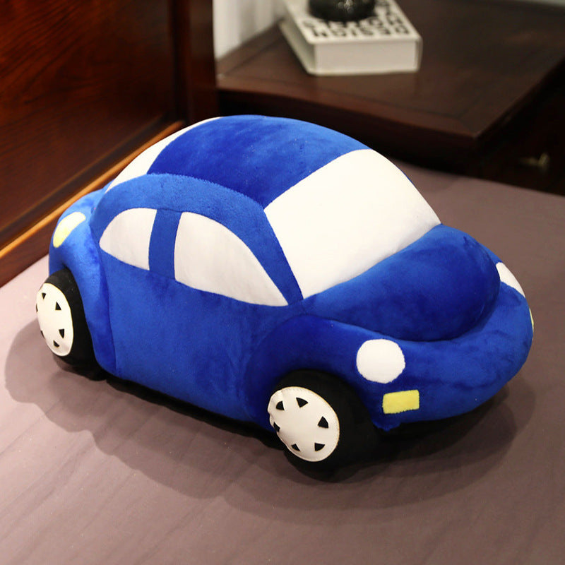 Joli jouet en peluche oreiller en forme de voiture de simulation
