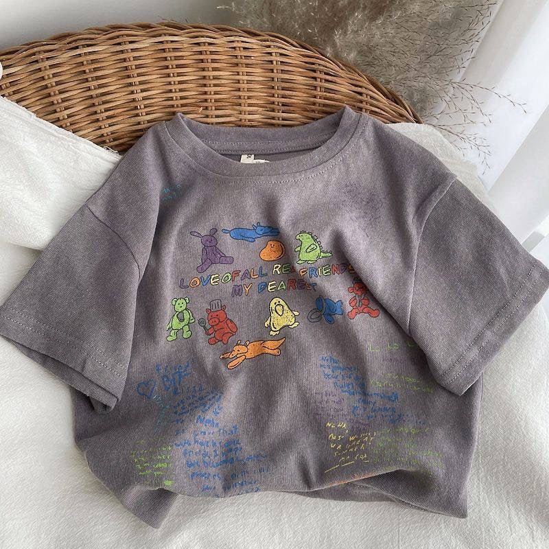 Summer Boy's Short-sleeved T-shirt
