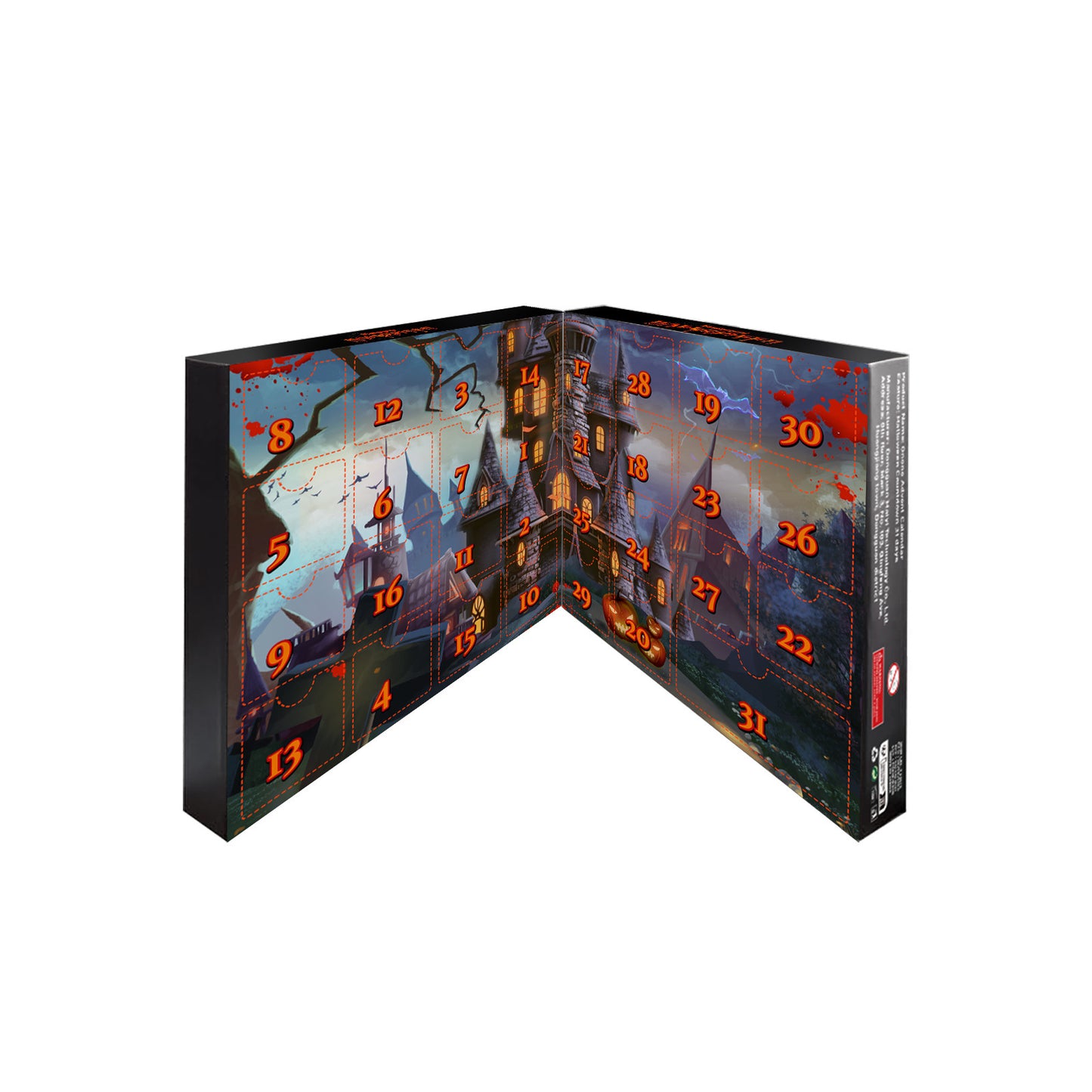 Halloween Calendar Blind Box Countdown 31 Days Children
