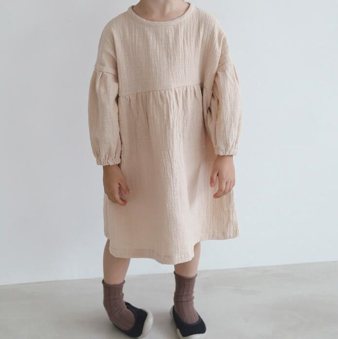 Lantern long sleeve princess dress
