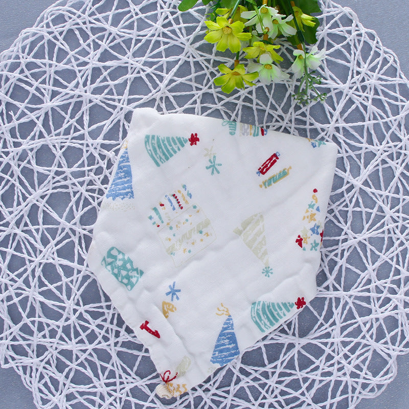 Baby triangle towel cartoon