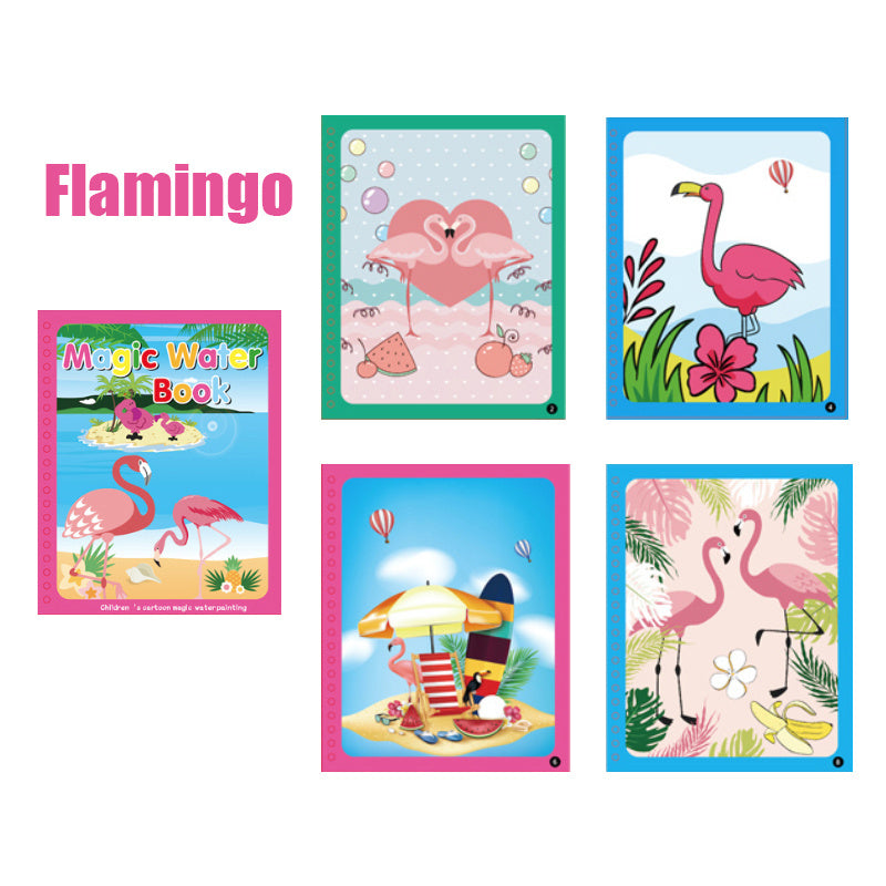Children's Creative Magic Water Painting Book