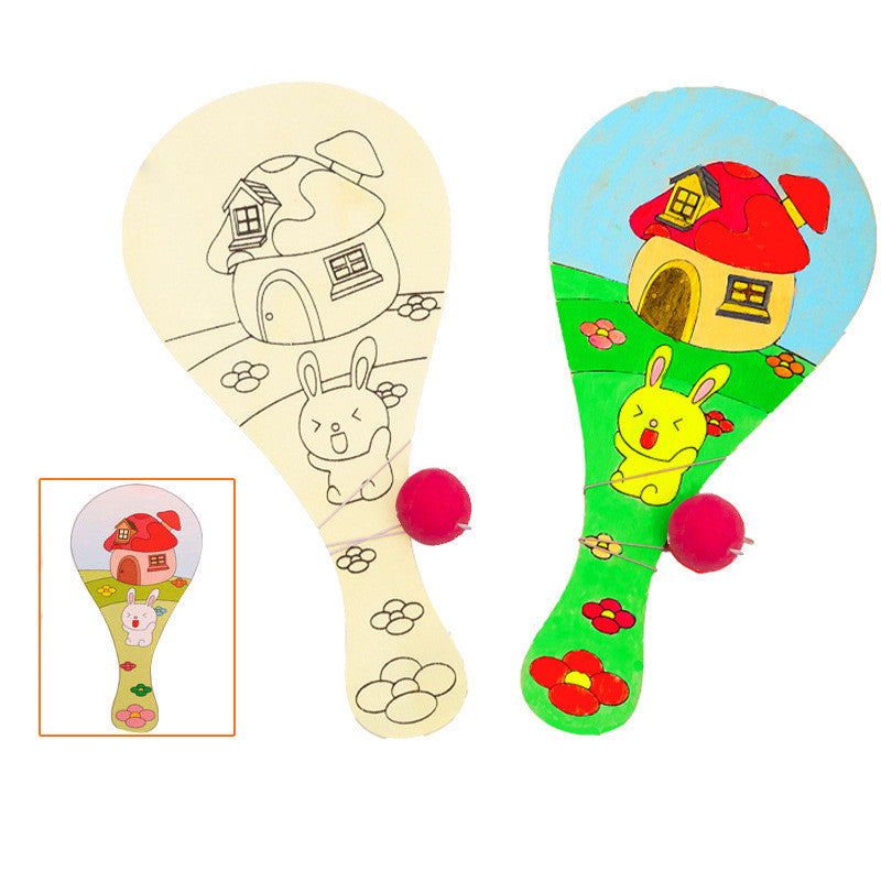 Children's Handmade Painting Creative Graffiti Ball Toy