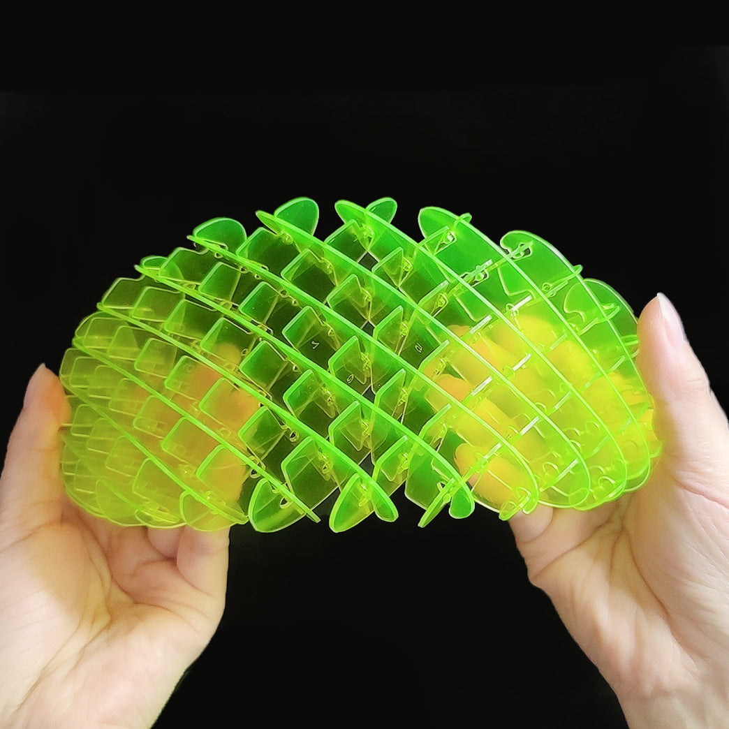 Decompression Finger Cube Six-sided Pressing Flip Toy