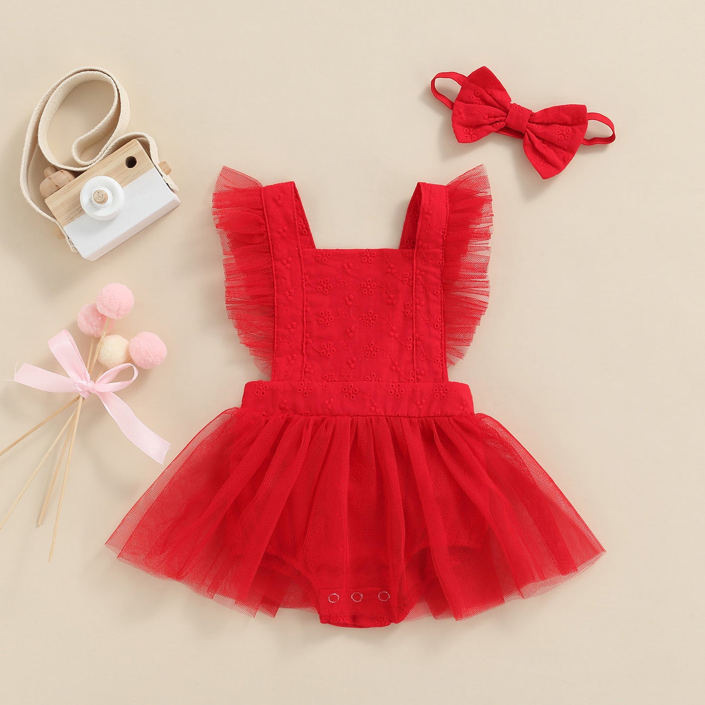 Baby Romper Infant Mesh Princess Dress