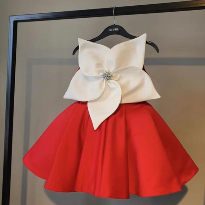 Children's Princess Dress Flower Summer