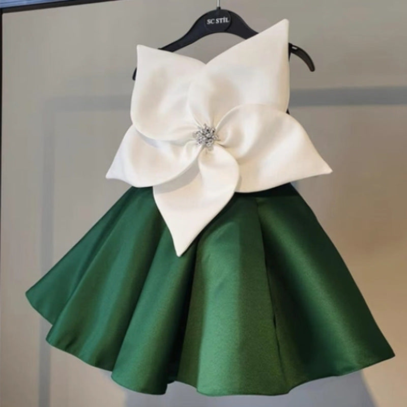 Children's Princess Dress Flower Summer