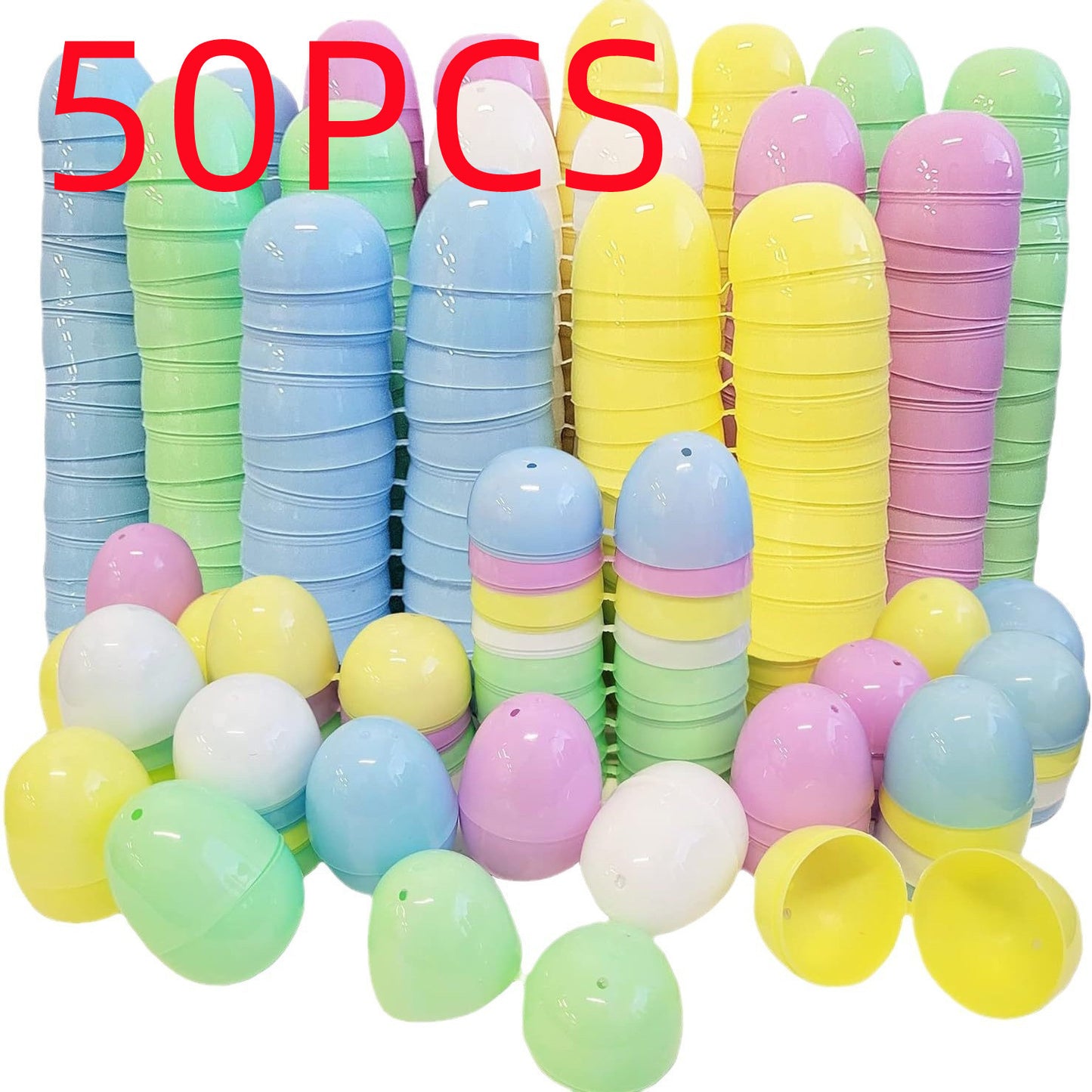 Colorful Egg Easter Plastic Handmade Toy