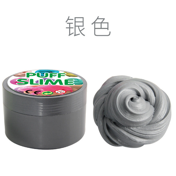Cotton PUFF SLIME DIY slime mud clay mud stabby decompression vent toys factory outlet