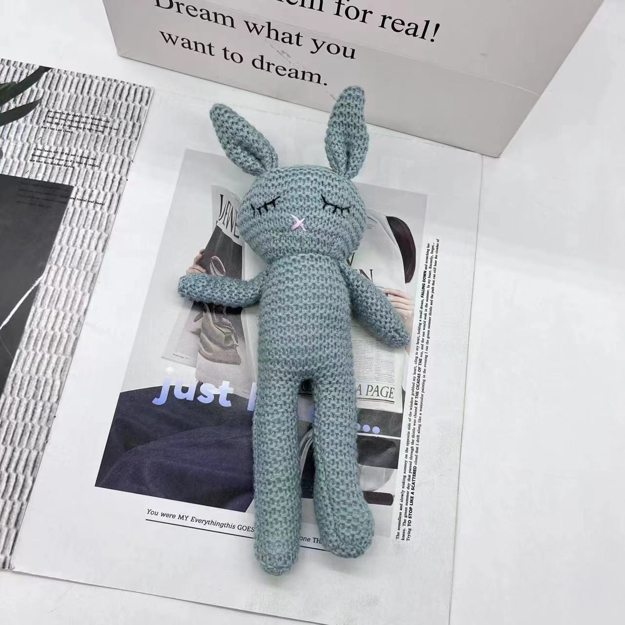 Doudou de réconfort pour enfants : Lapin en peluche