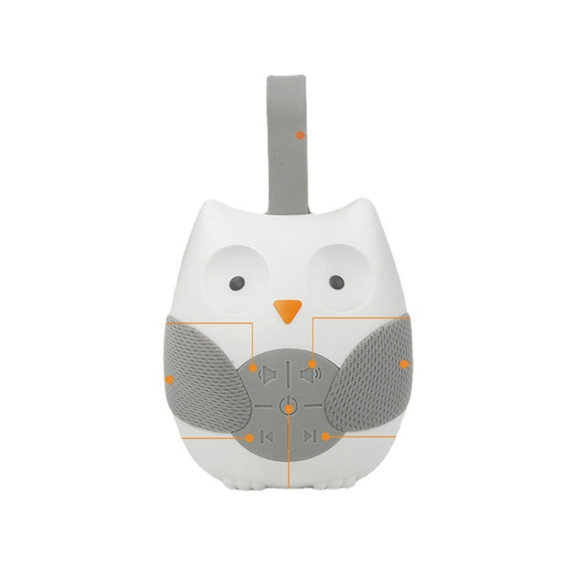 Baby Carriage Pendant Owl Soothing Music Box
