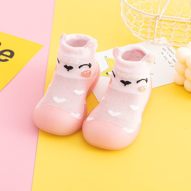 New Children's Socks Baby Toddler Soft-soled Floor Shoes