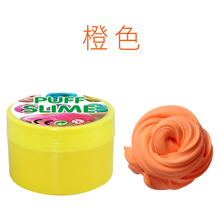 Cotton PUFF SLIME DIY slime mud clay mud stabby decompression vent toys factory outlet