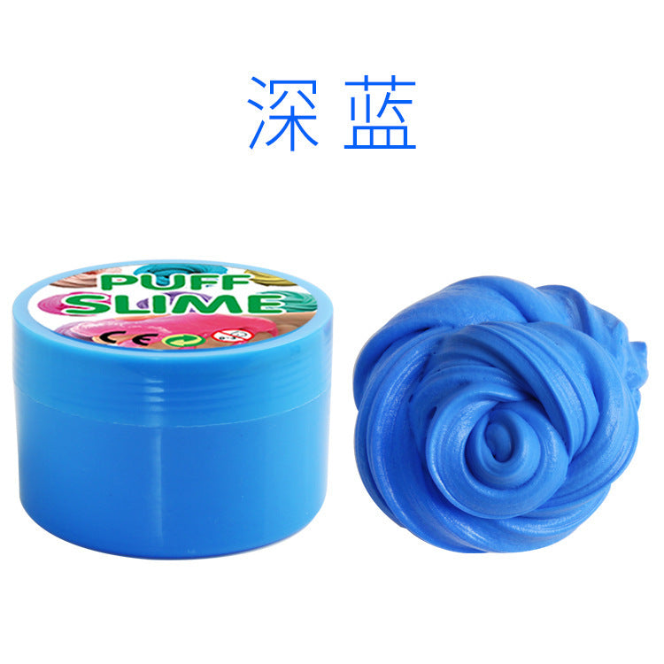 Cotton PUFF SLIME DIY slime mud clay mud stabby decompression vent toys factory outlet