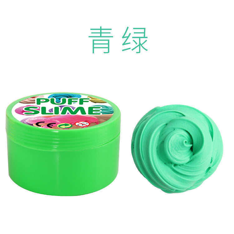 Cotton PUFF SLIME DIY slime mud clay mud stabby decompression vent toys factory outlet