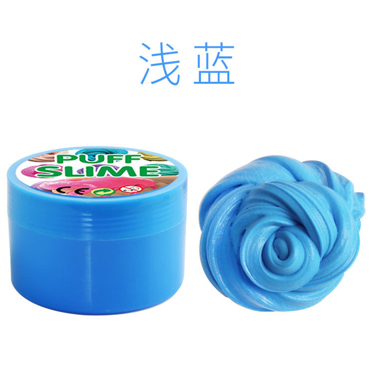 Cotton PUFF SLIME DIY slime mud clay mud stabby decompression vent toys factory outlet