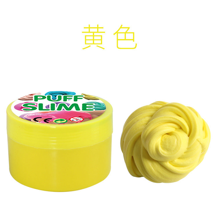 Cotton PUFF SLIME DIY slime mud clay mud stabby decompression vent toys factory outlet