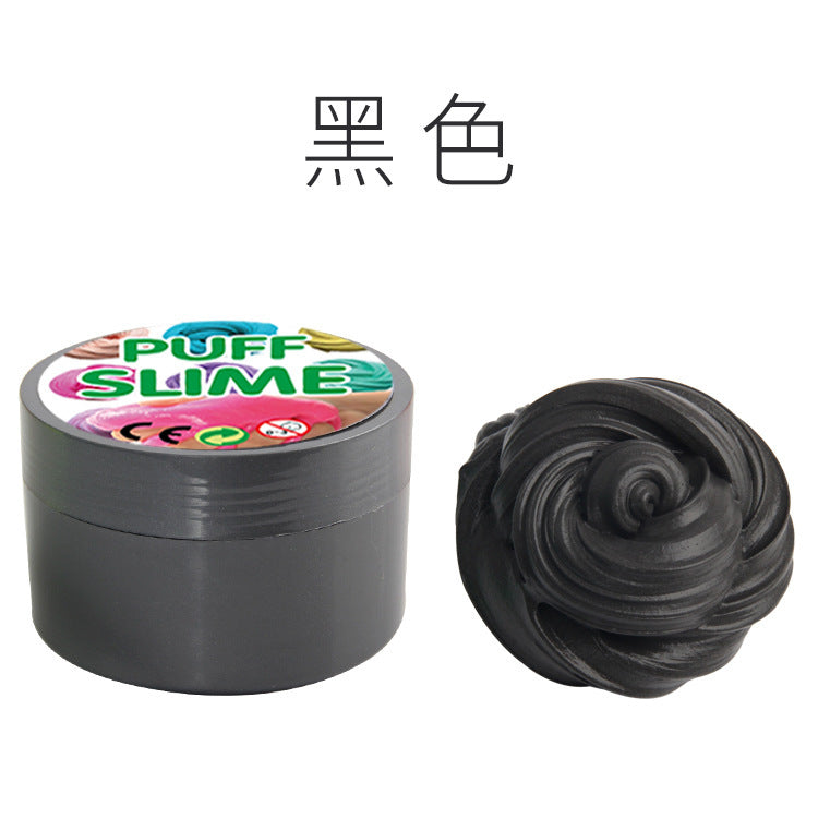 Cotton PUFF SLIME DIY slime mud clay mud stabby decompression vent toys factory outlet