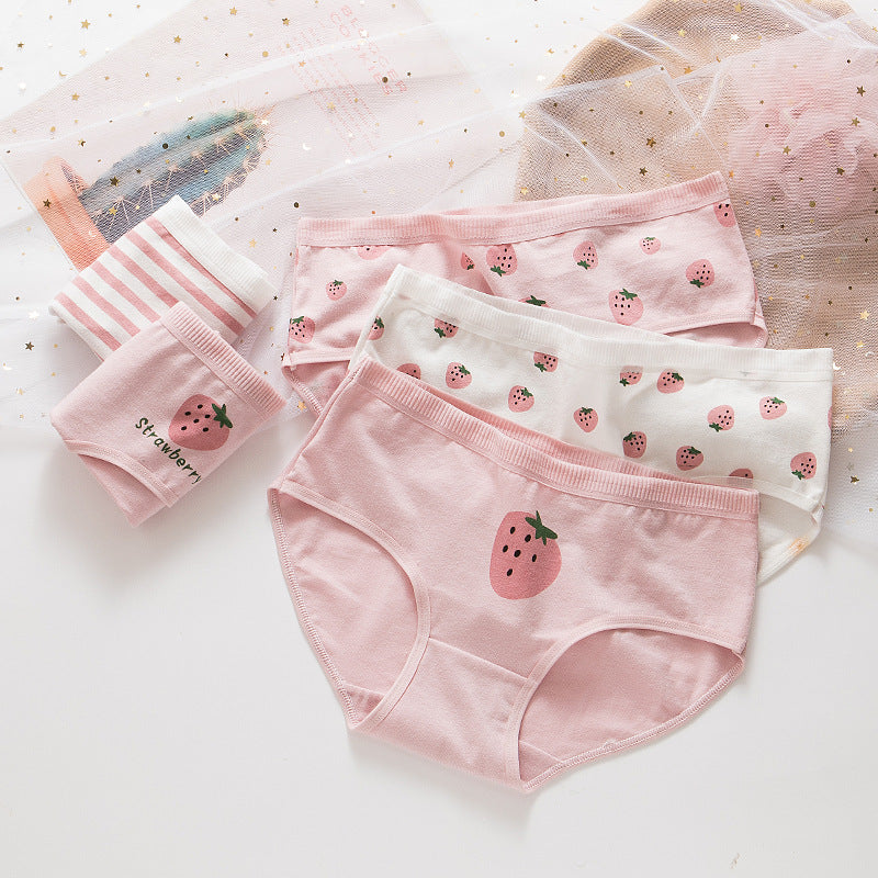 Ropa interior linda de algodón para niñas