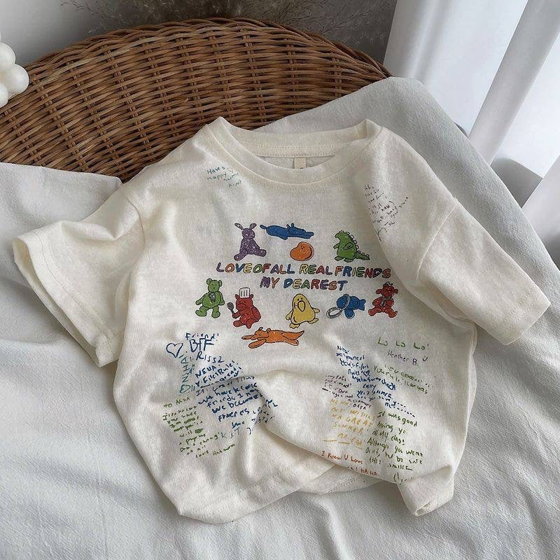 Summer Boy's Short-sleeved T-shirt